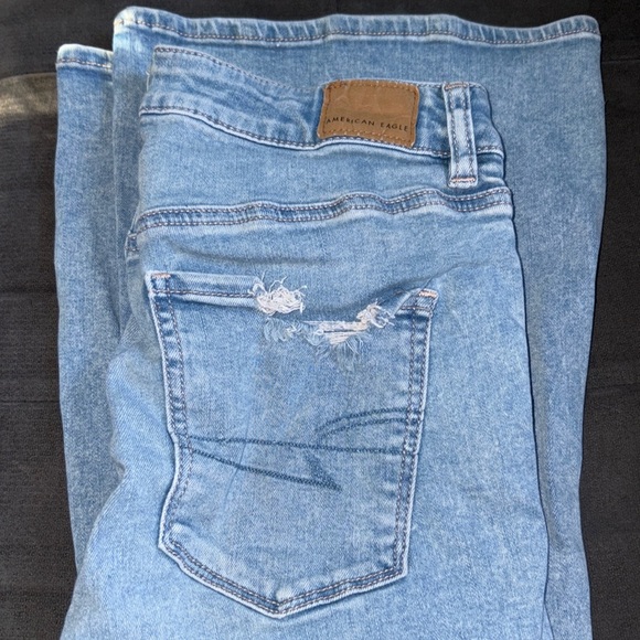 American Eagle Outfitters Denim - American Eagle super high rise flare next level stretch jeans size 10